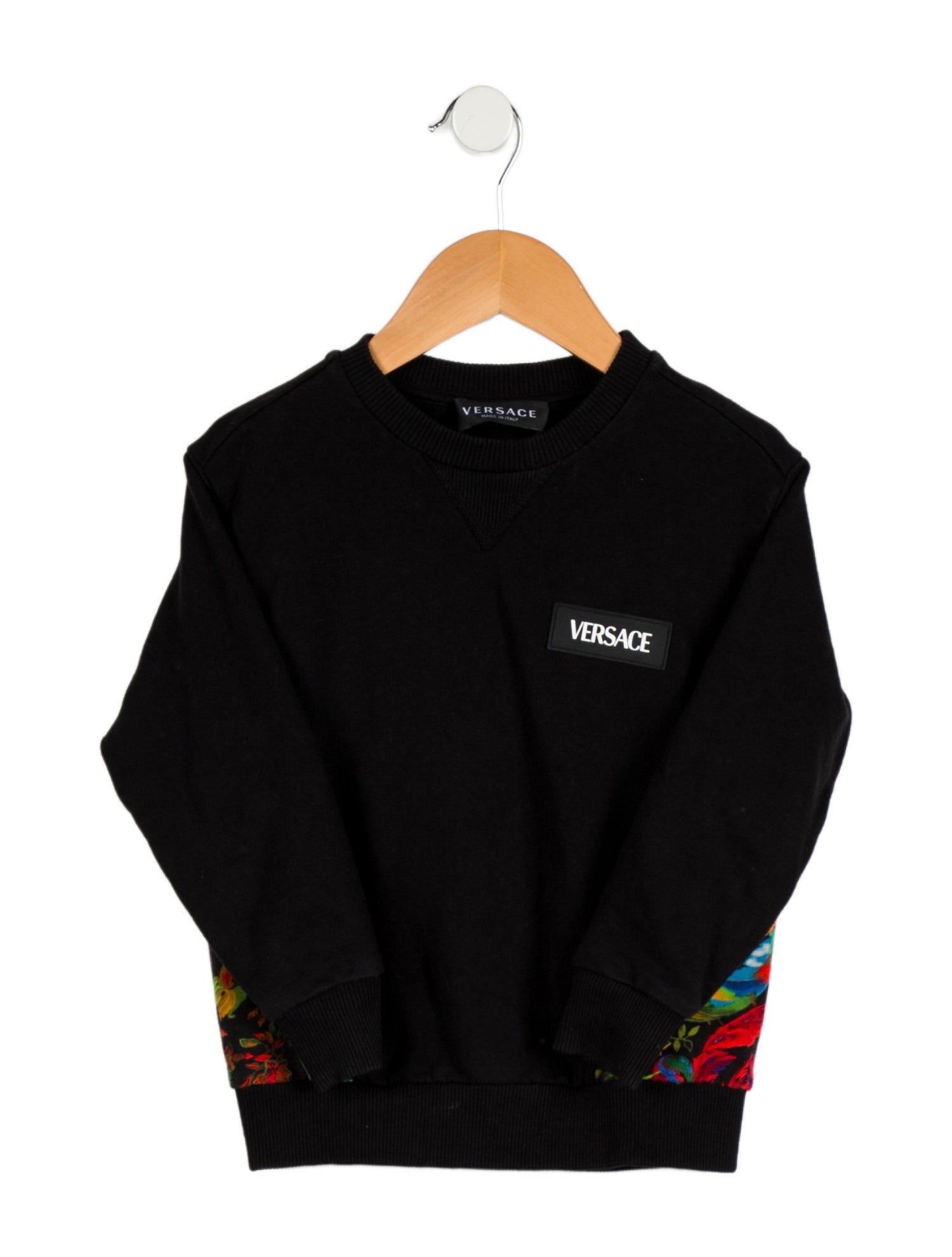 Versace Toddler Boys' Long Sleeve Patterned Sweatshirt