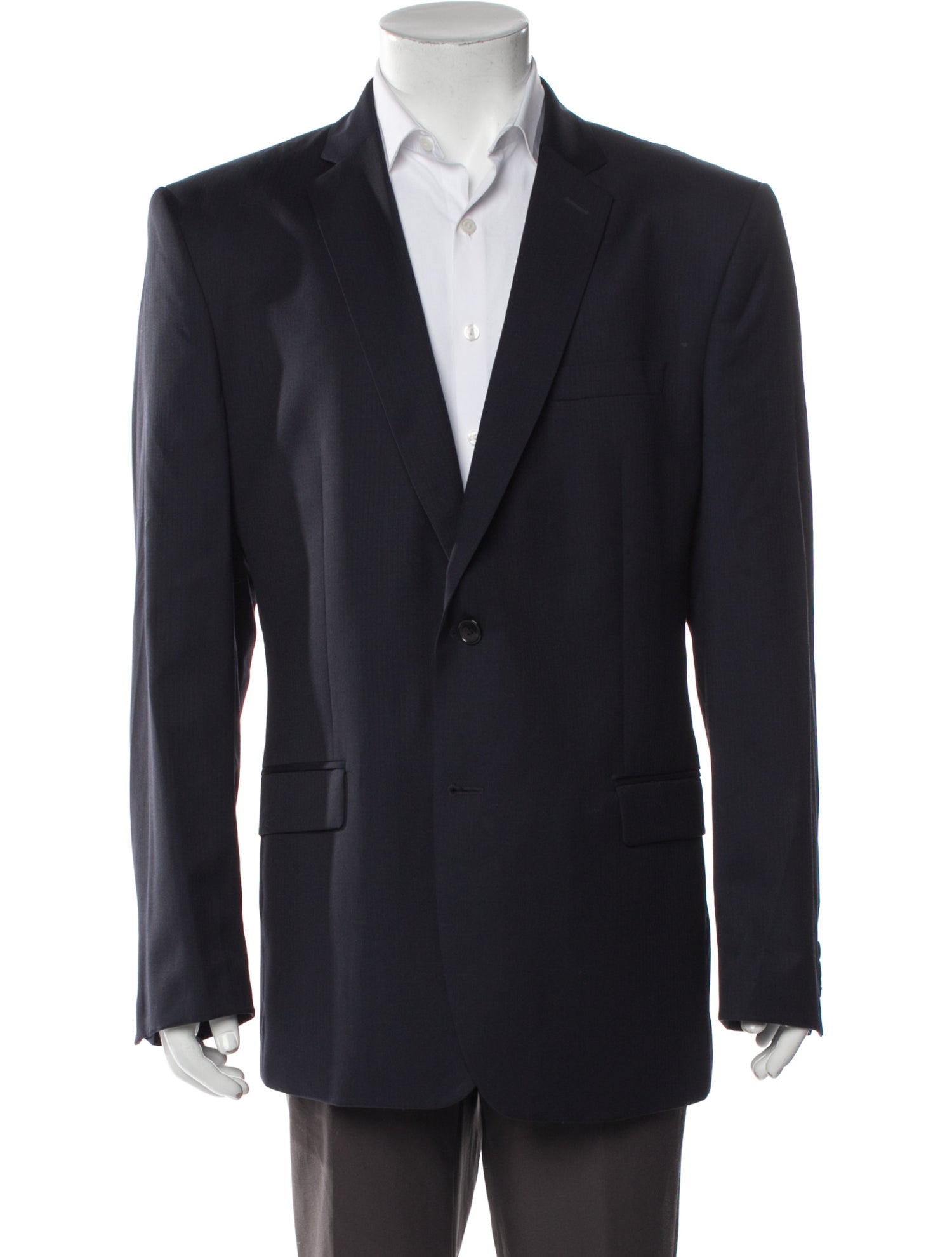 Versace Wool Overcoat