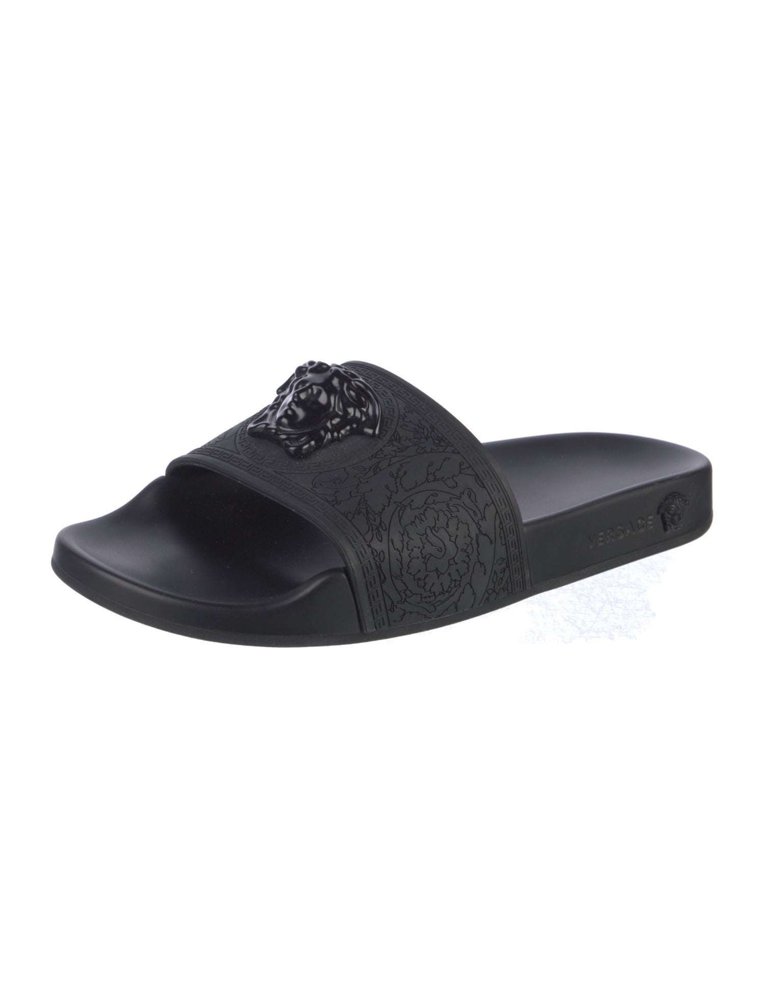 Versace Medusa Insignia Rubber Slides