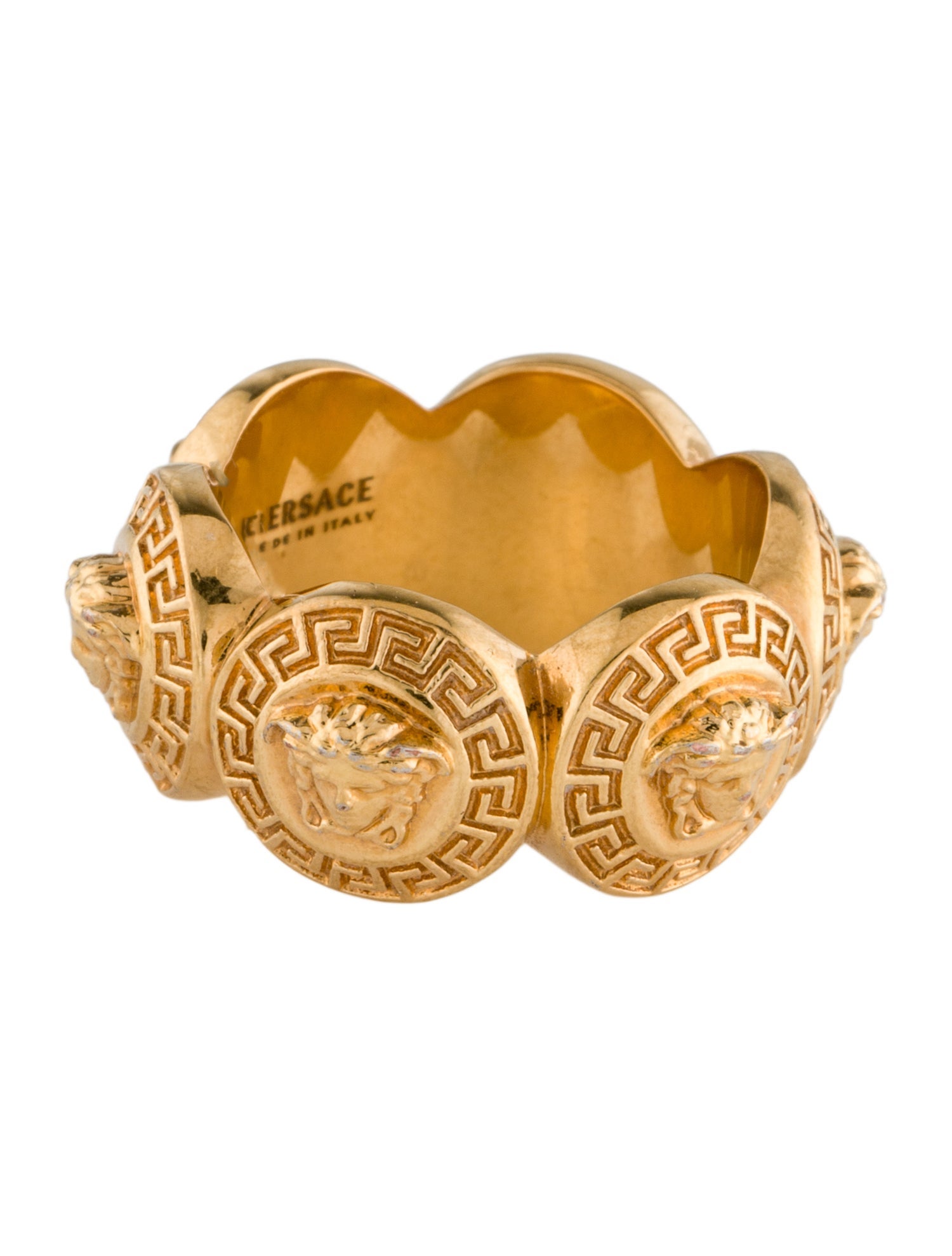 Versace Medusa Tribute Band Ring