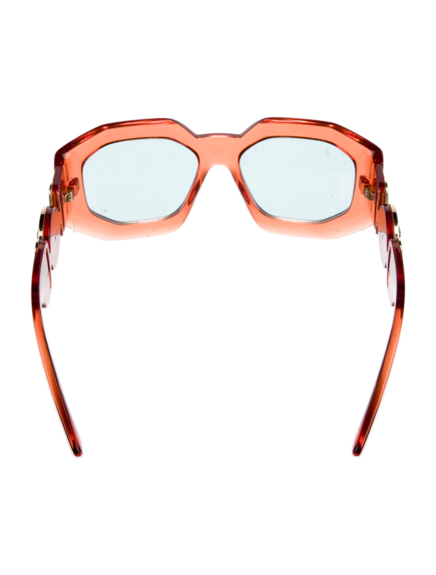 Versace Oversize Tinted Sunglasses