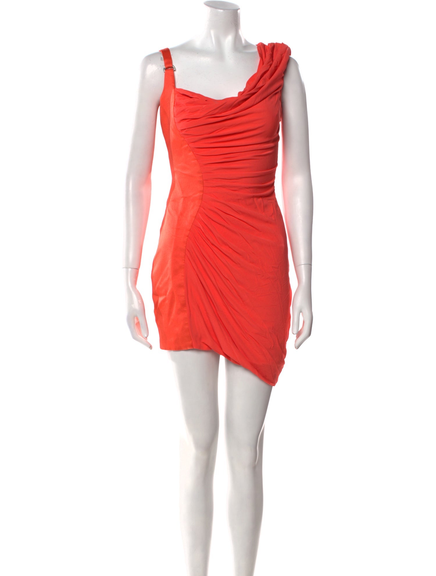 Versace Cowl Neck Mini Dress