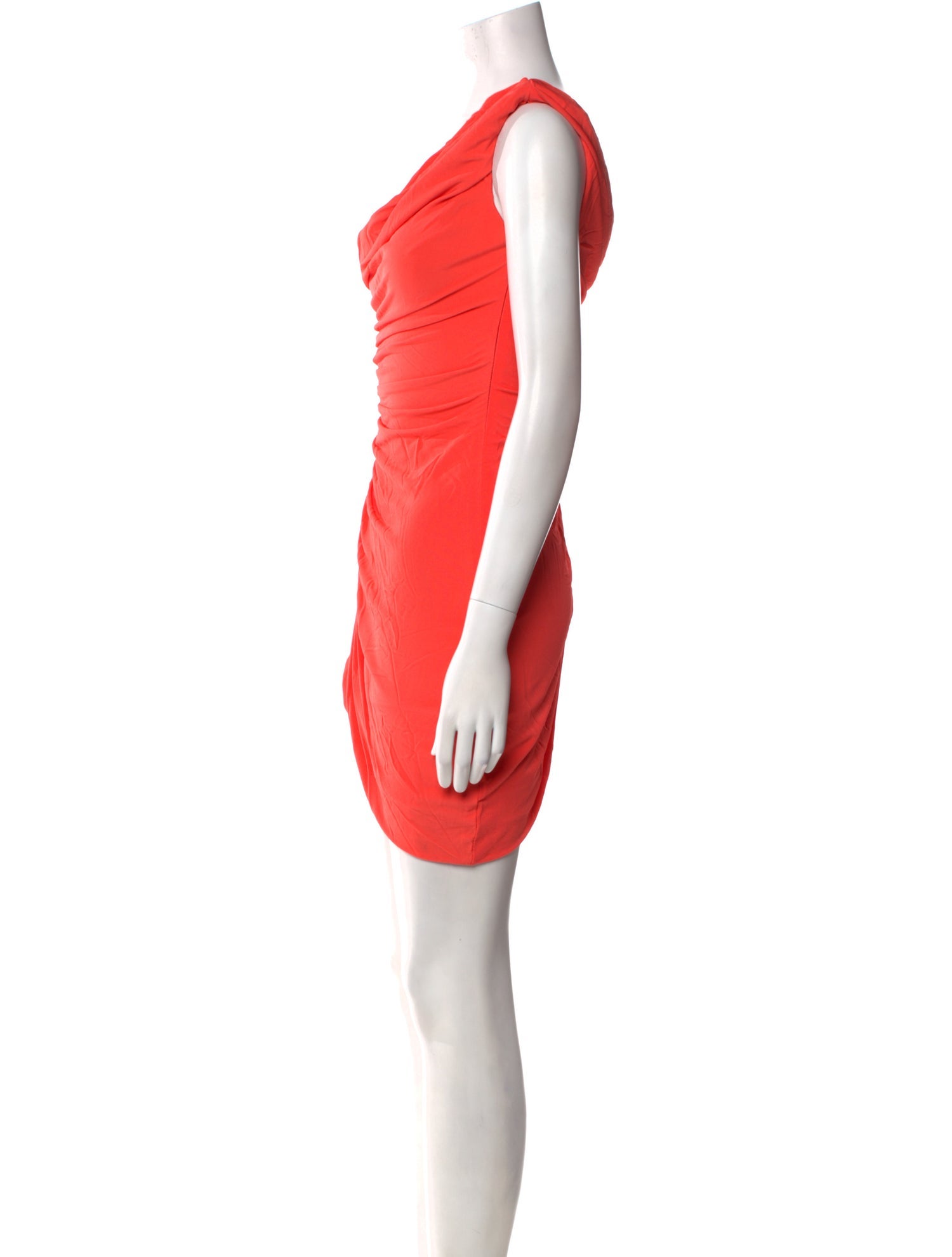 Versace Cowl Neck Mini Dress