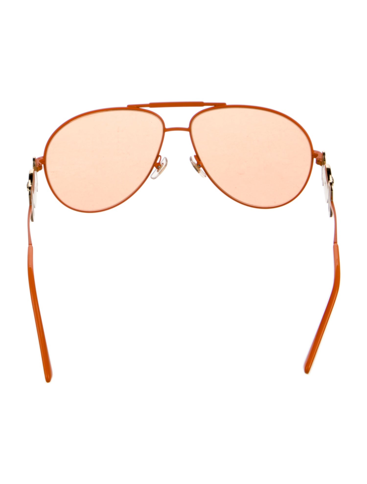 Versace Aviator Tinted Sunglasses