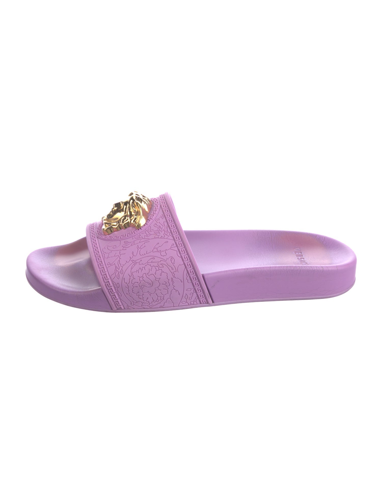 Versace Medusa Insignia Rubber Slides