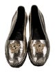 Versace Leather Ballet Flats