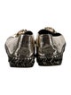 Versace Leather Ballet Flats