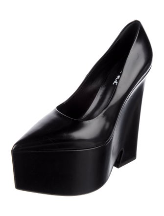 Versace Leather Pumps