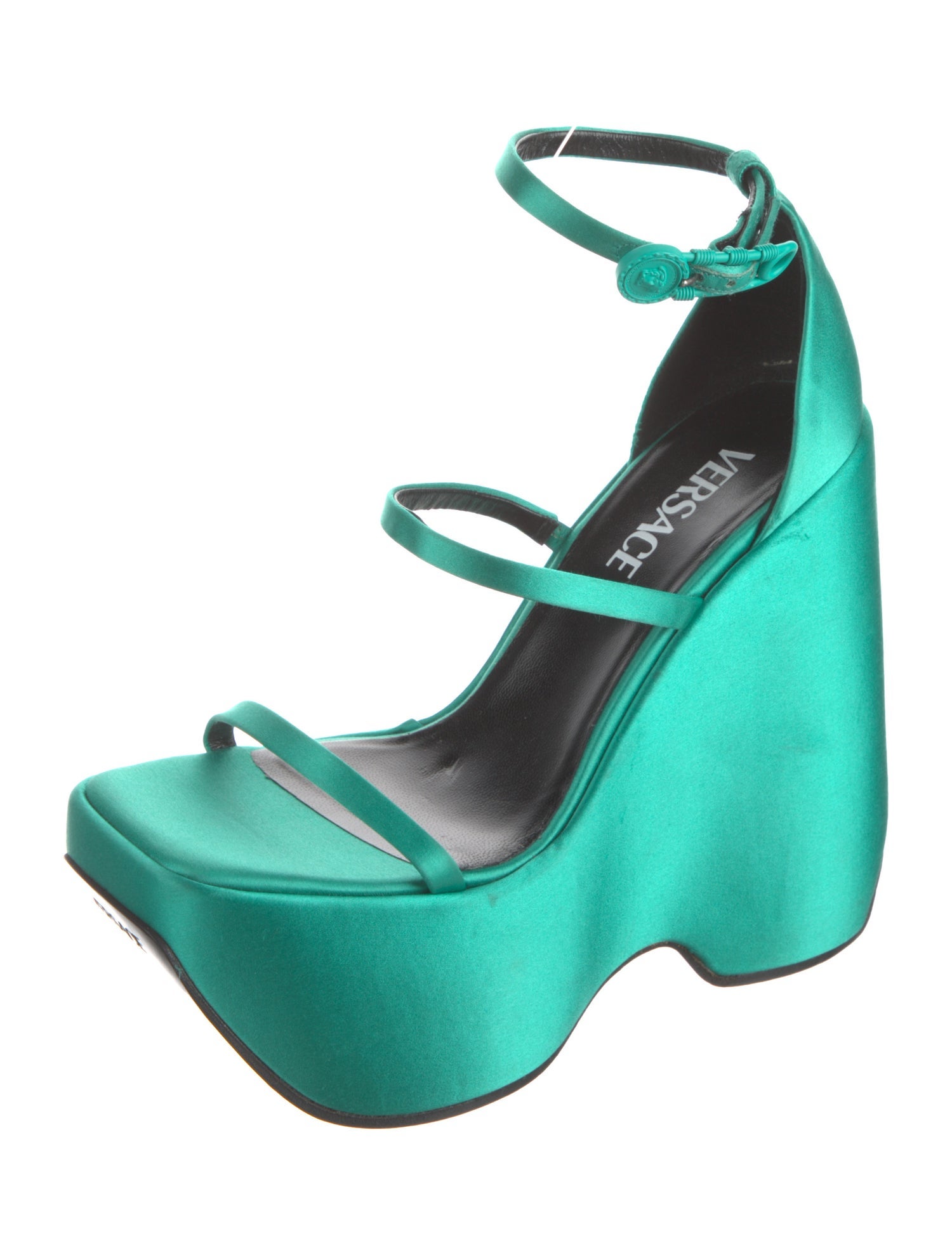 Versace Satin Sandals