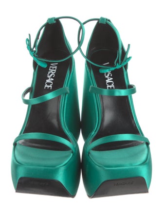 Versace Satin Sandals