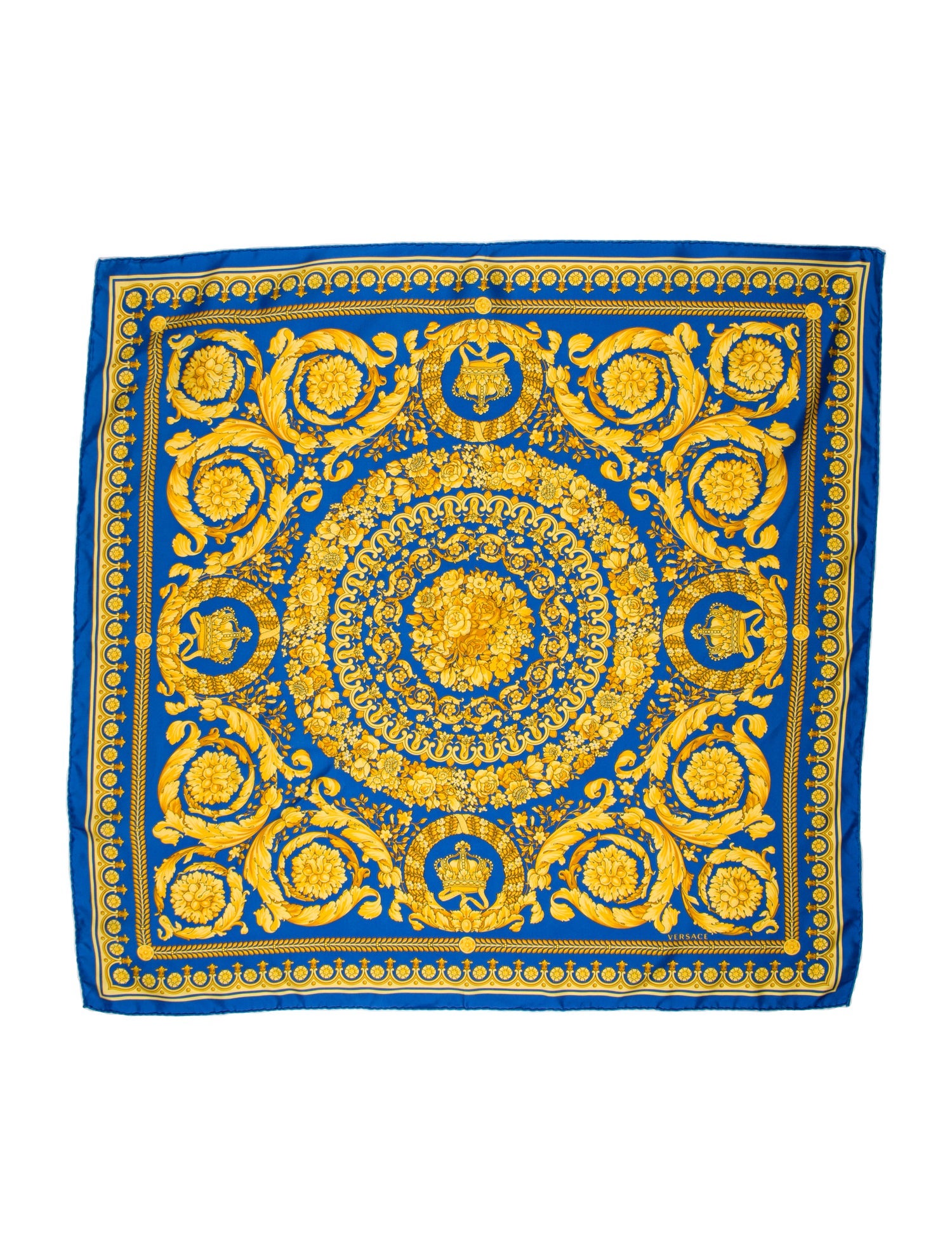 Versace Silk Printed Scarf