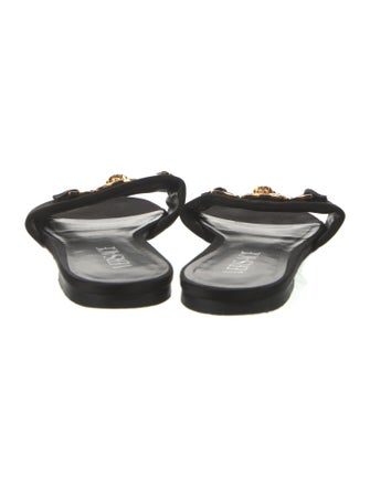 Versace Satin Slides