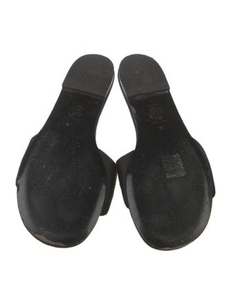 Versace Satin Slides