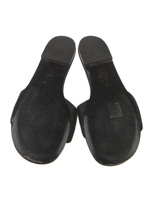 Versace Satin Slides