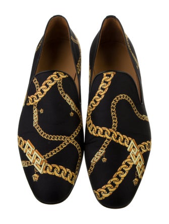 Versace Printed Loafers