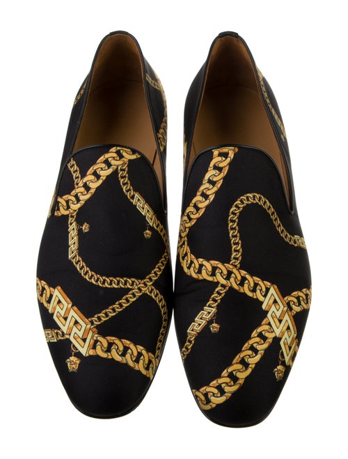 Versace Printed Loafers