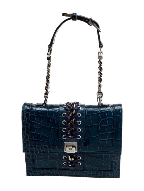 Versace Leather Top Handle Bag