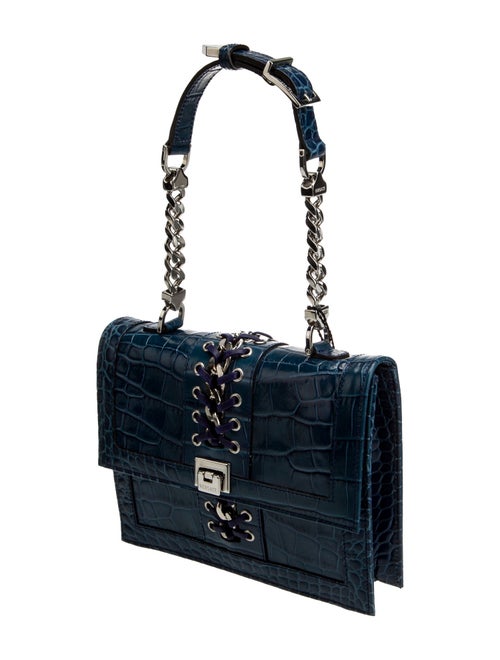 Versace Leather Top Handle Bag