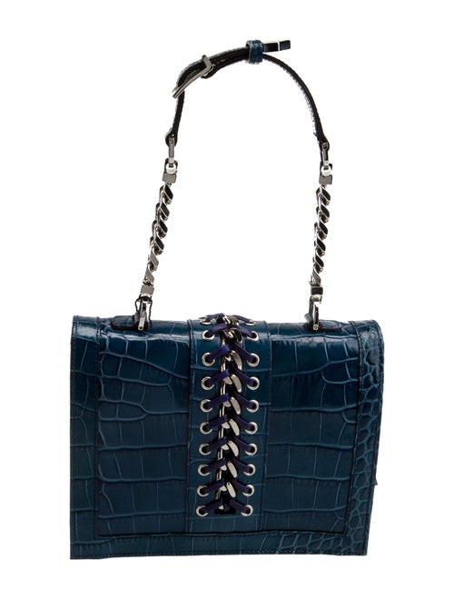 Versace Leather Top Handle Bag