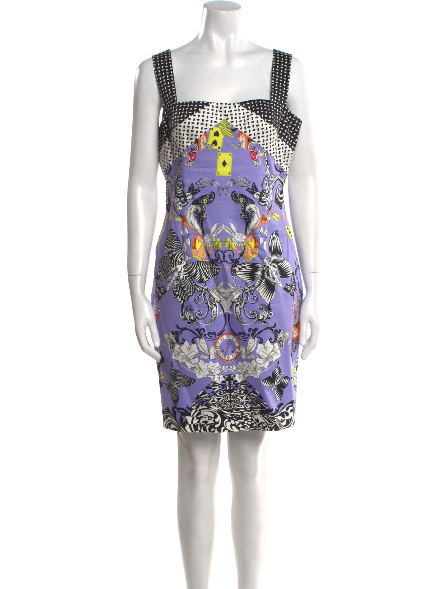 Versace Printed Mini Dress