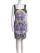 Versace Printed Mini Dress