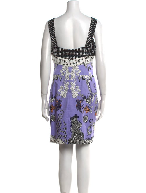Versace Printed Mini Dress