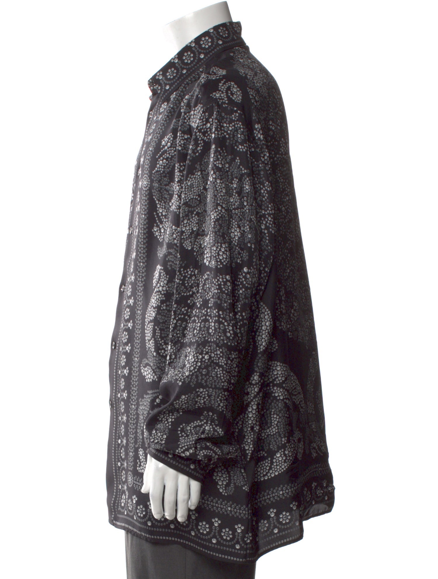 Versace Silk Printed Shirt w/ Tags