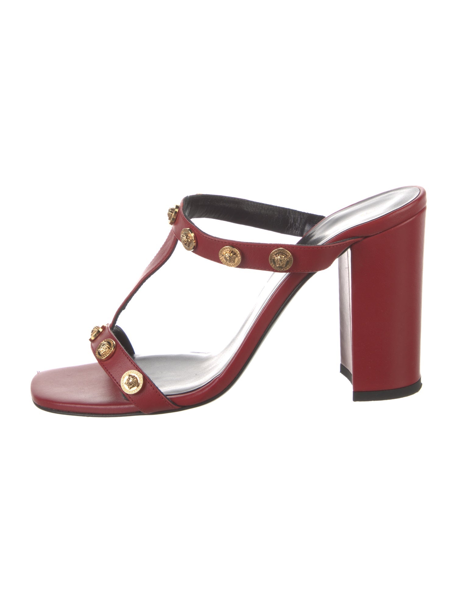 Versace Leather Slides