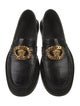 Versace Medusa Insignia Leather Dress Loafers