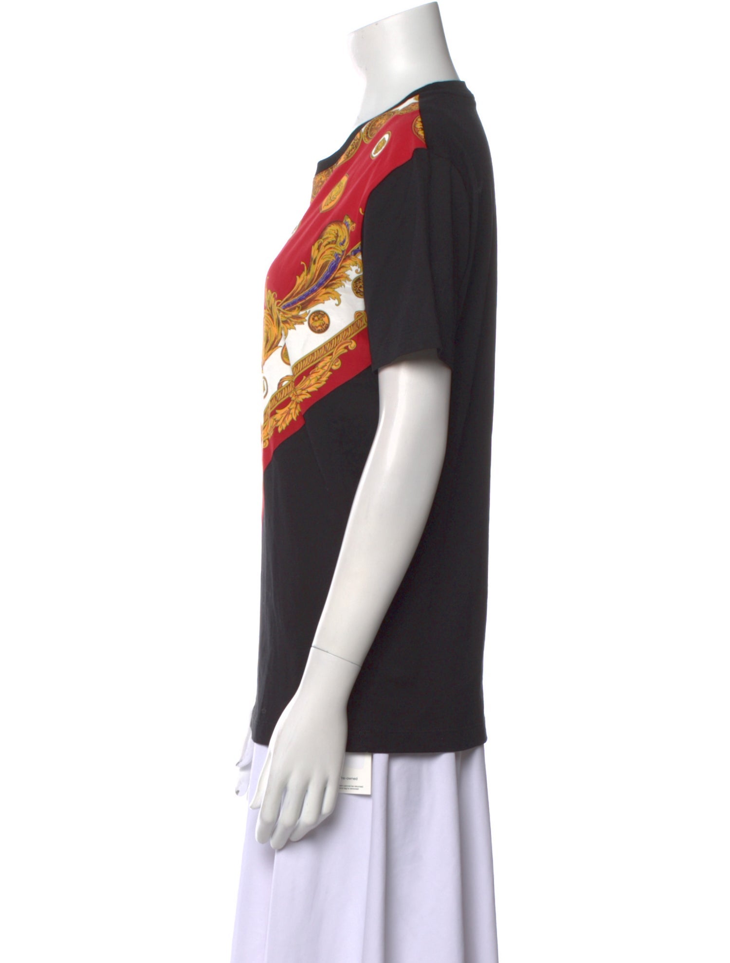 Versace Graphic Print Crew Neck T-Shirt