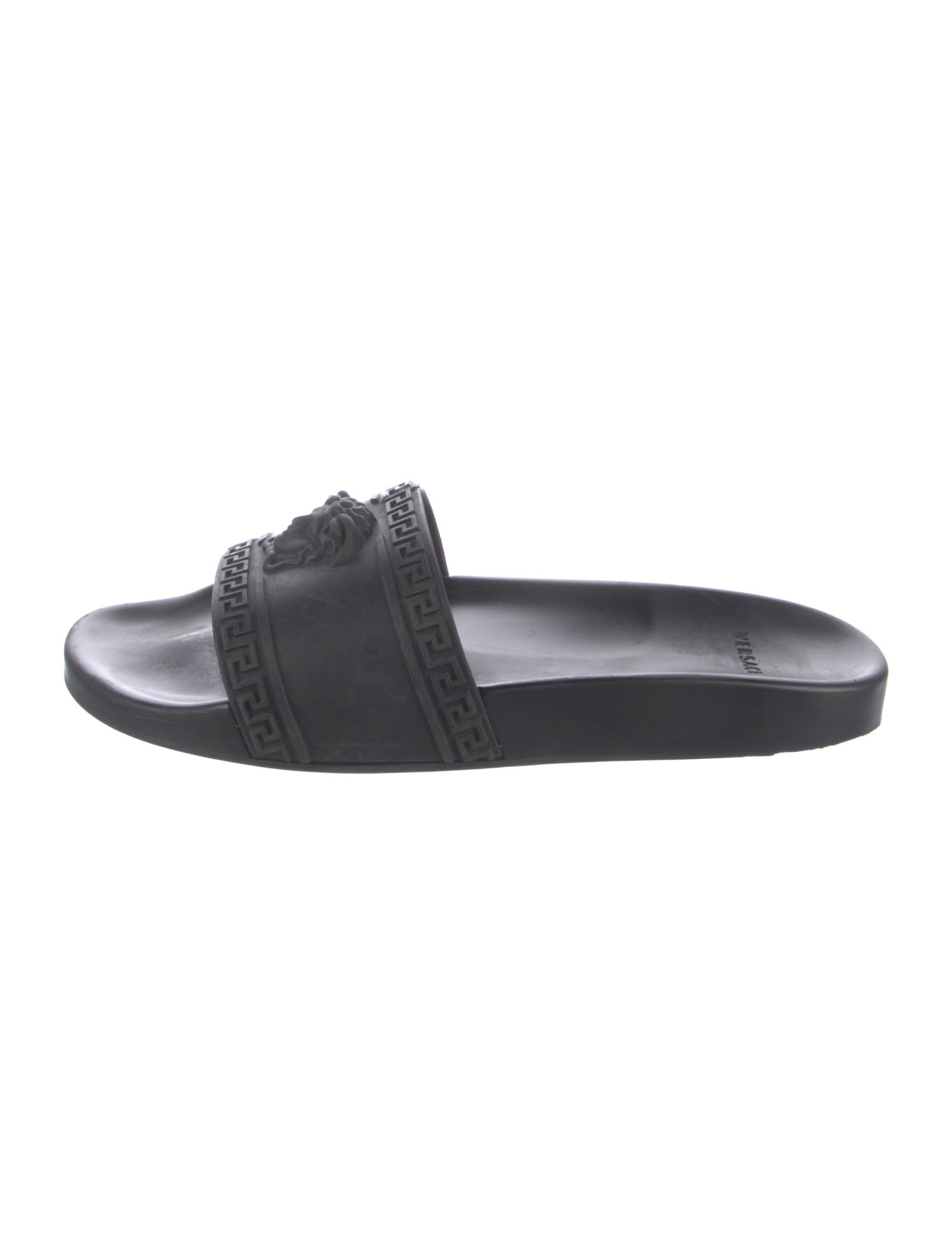 Versace Grecca Pattern Rubber Slides