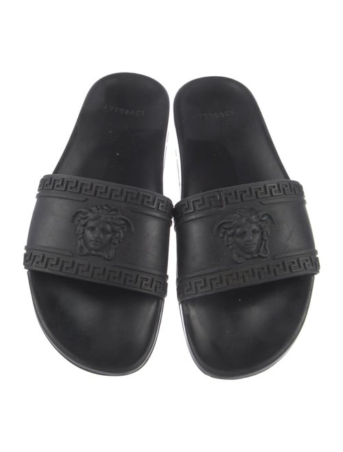 Versace Grecca Pattern Rubber Slides