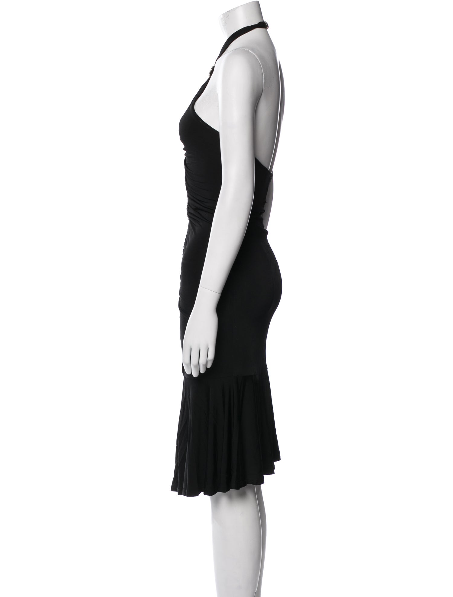 Versace Halterneck Midi Length Dress