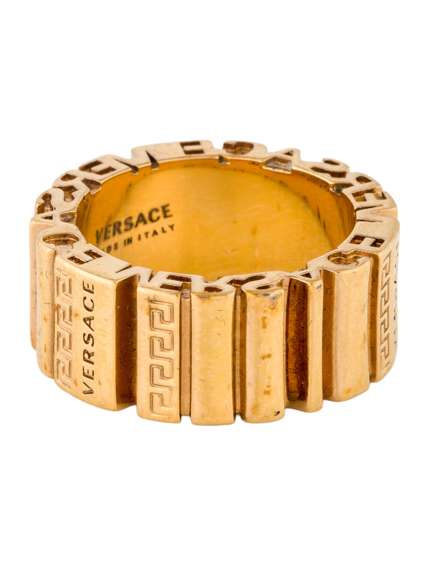 Versace Cut-Out Band Ring
