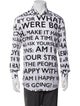 Versace Graphic Print Long Sleeve Shirt