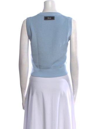 Versace Graphic Print Crew Neck Top