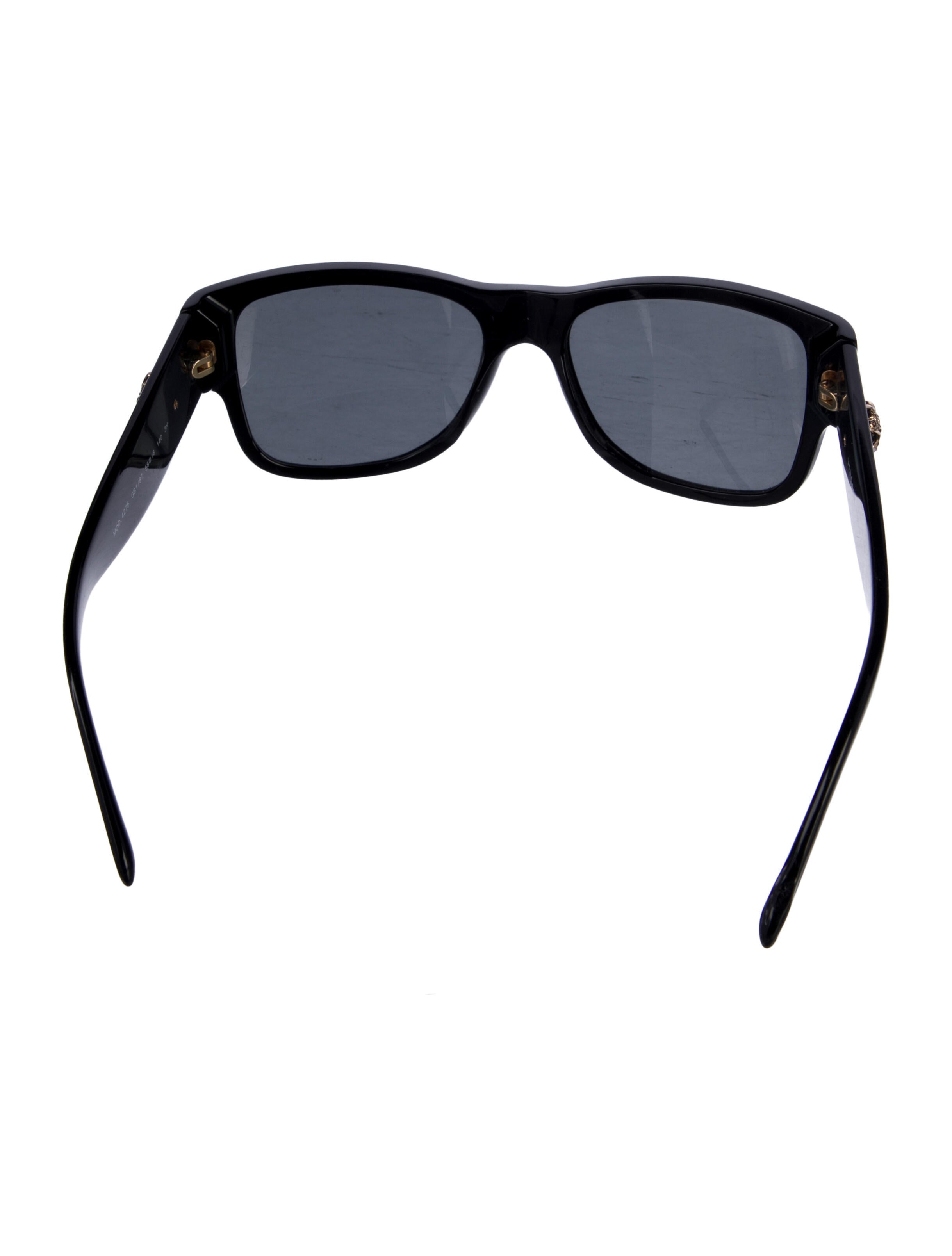 Versace Medusa Insignia Wayfarer Sunglasses