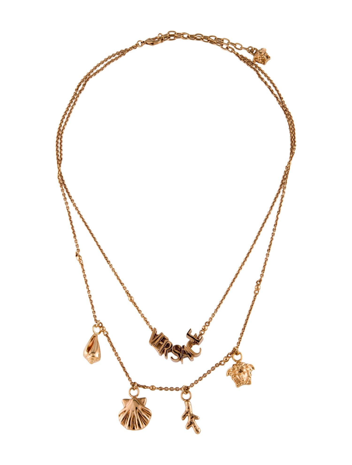 Versace Icons De La Mer Station Necklace