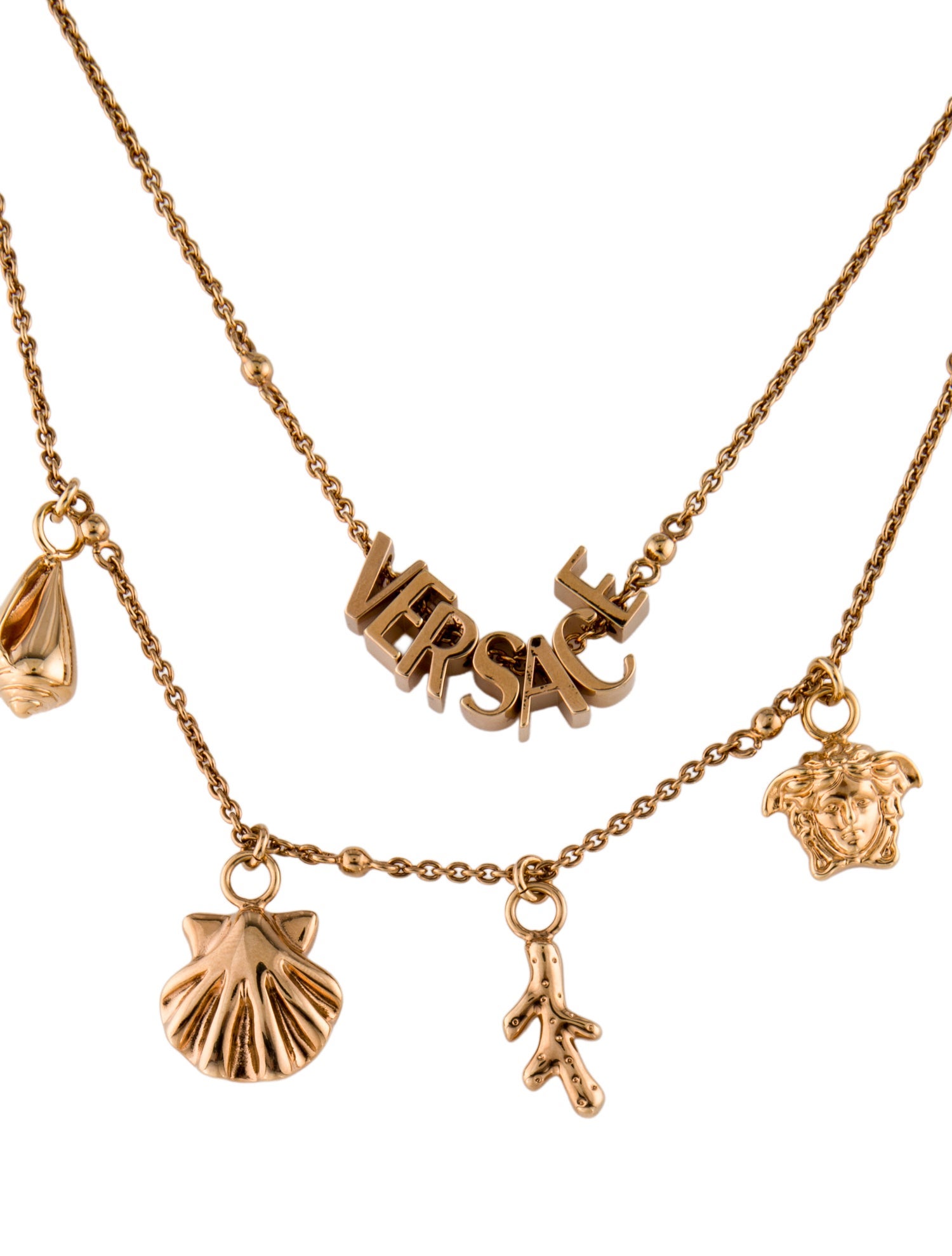 Versace Icons De La Mer Station Necklace
