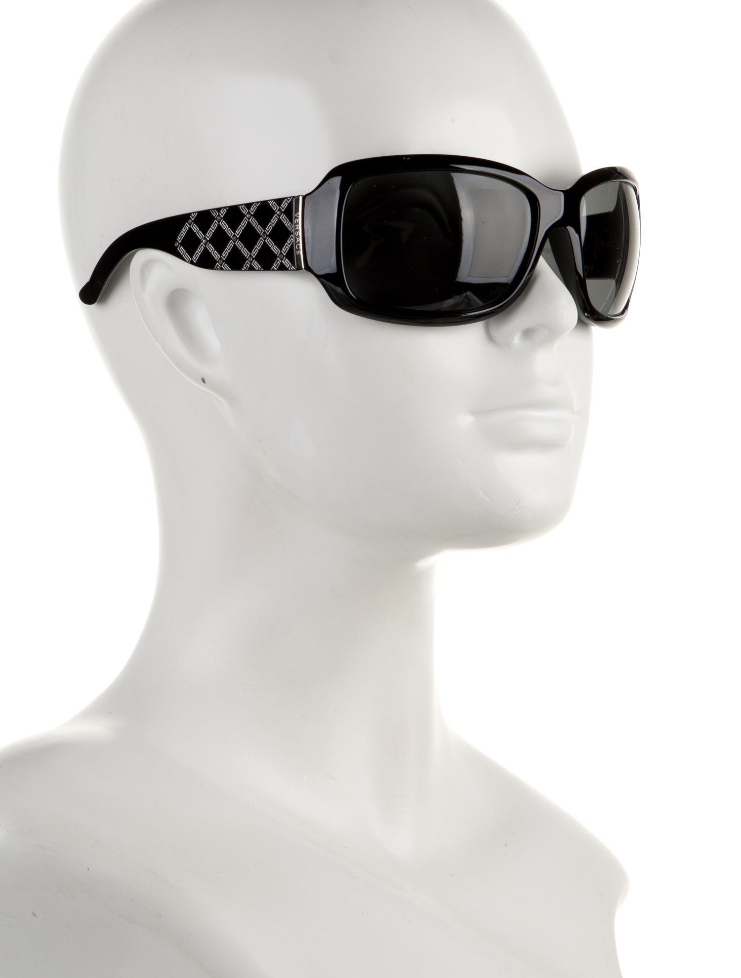 Versace Shield Tinted Sunglasses