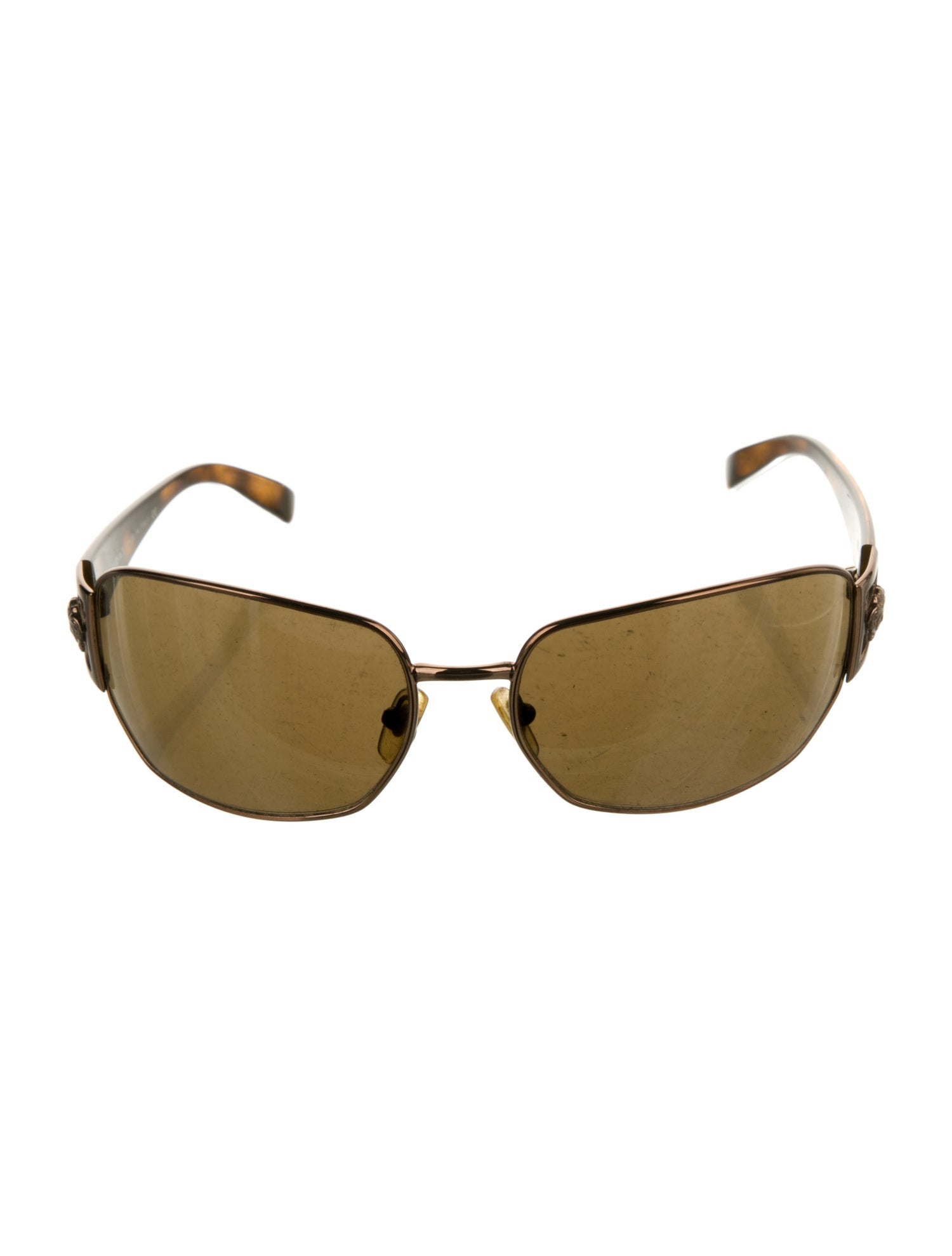 Versace Cat-Eye Tinted Sunglasses