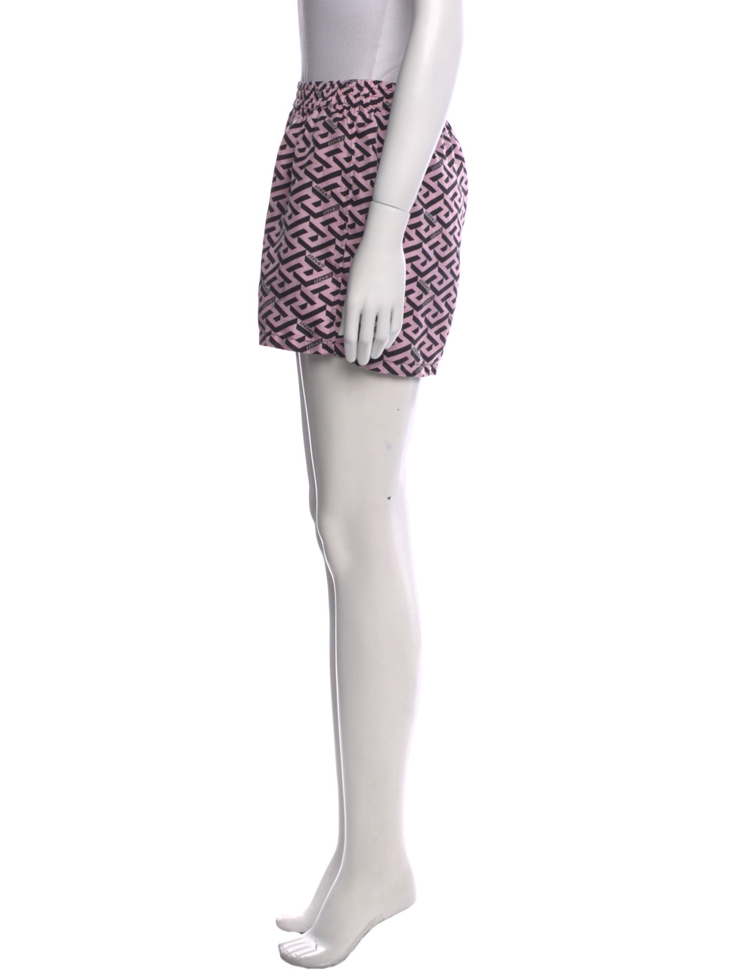 Versace Silk Mini Shorts