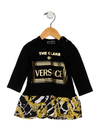 Versace Toddler girls' long sleeve top