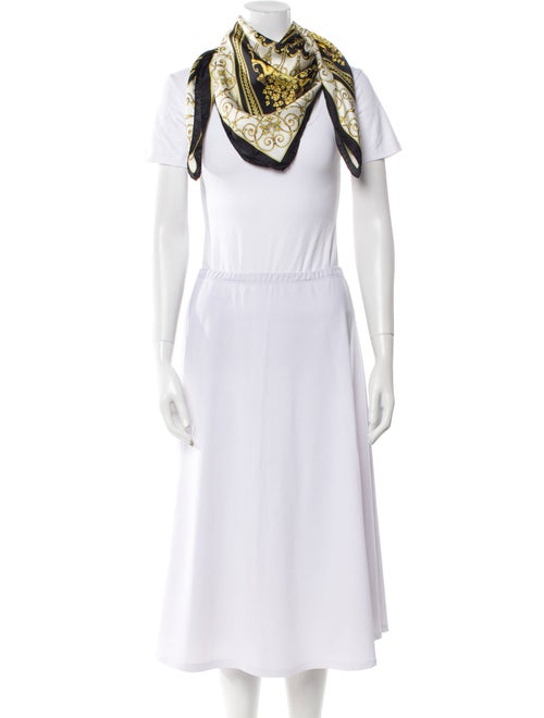 Atelier Versace Silk Printed Scarf