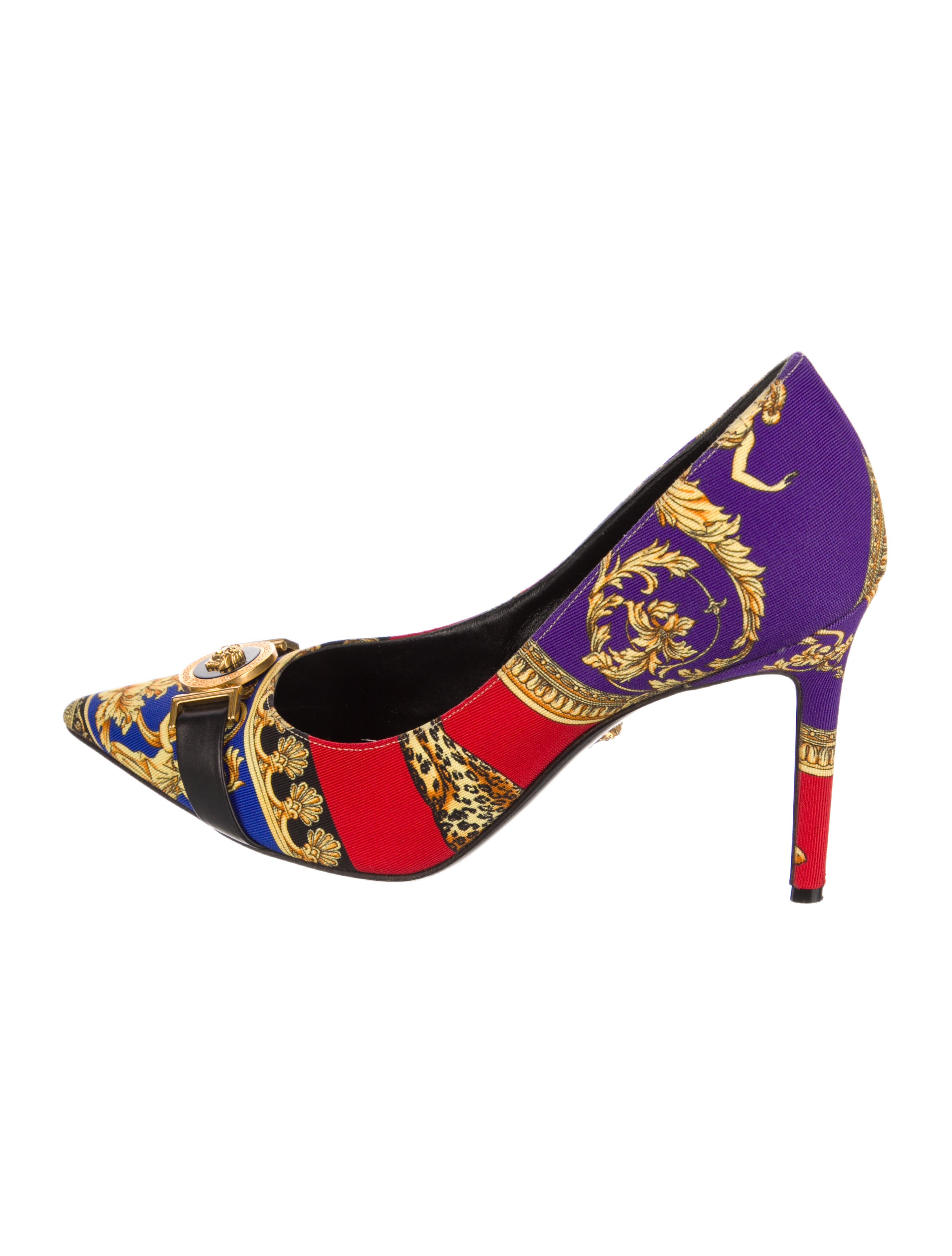 Versace Medusa Insignia Pumps