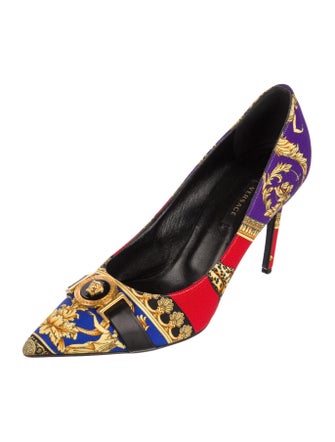 Versace Medusa Insignia Pumps
