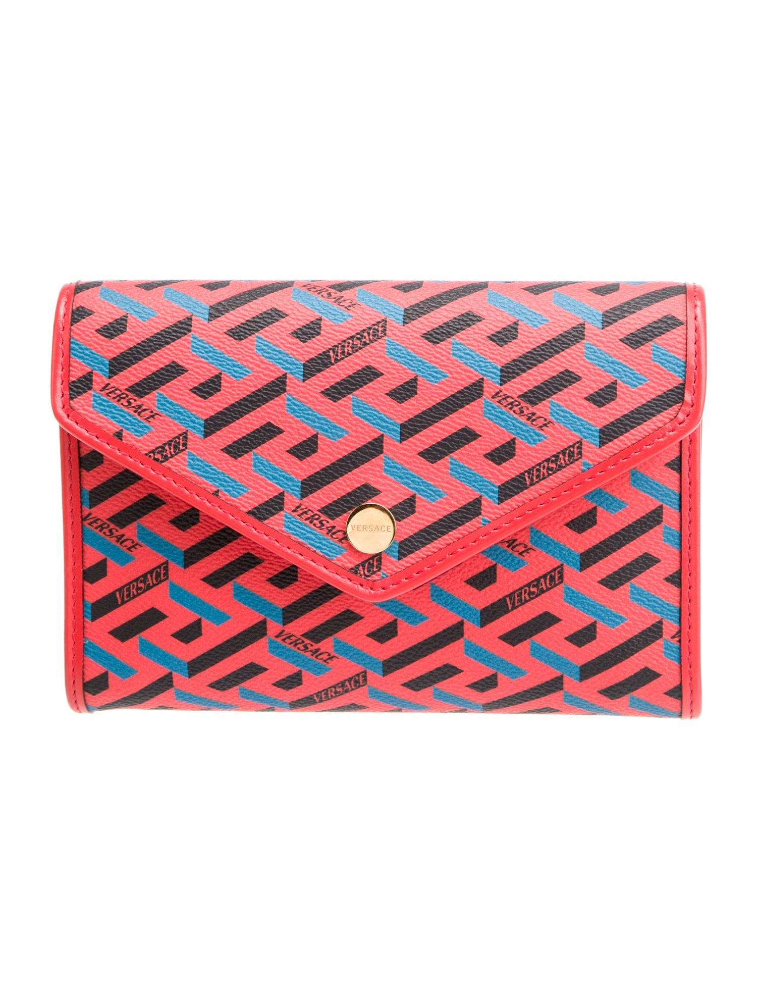 Versace Leather Clutch