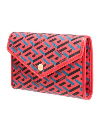 Versace Leather Clutch