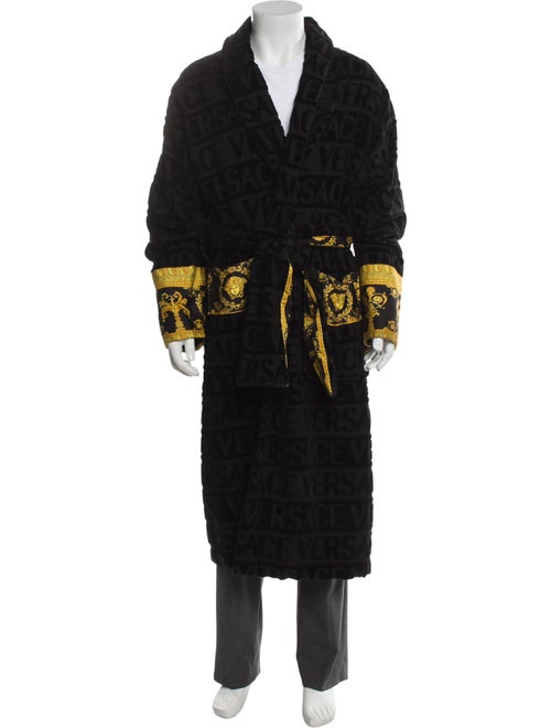 Versace Graphic Print Robe