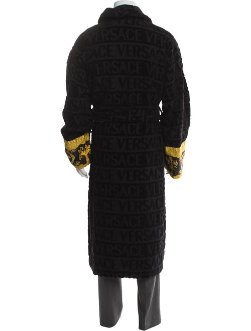 Versace Graphic Print Robe